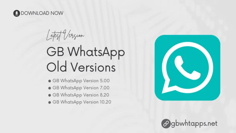 GB WhatsApp Old Versions