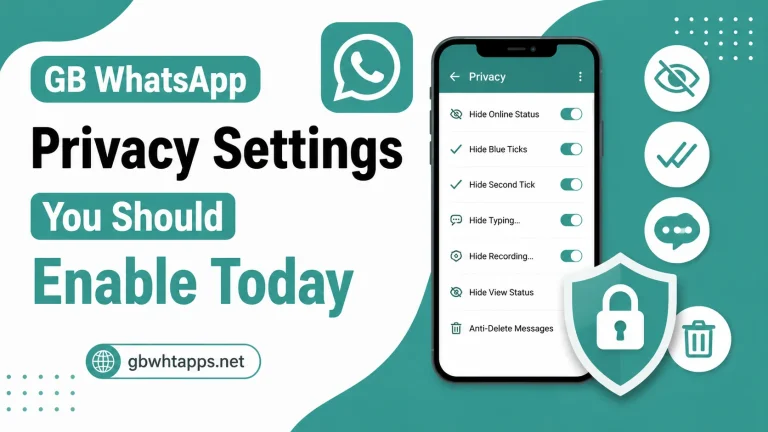 GB WhatsApp Privacy Settings You Should Enable Today