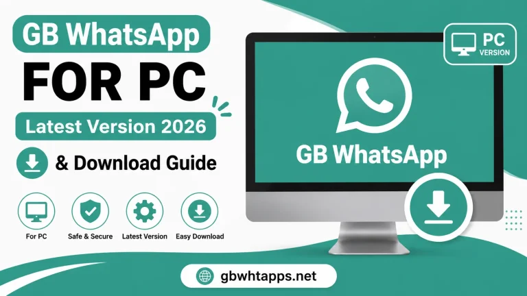 GB WhatsApp for PC Latest Version 2026 & Download Guide
