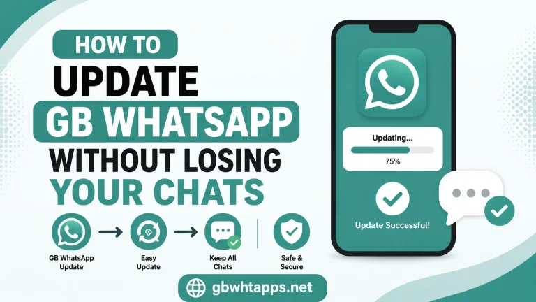 How to Update GB WhatsApp Without Losing Your Chats
